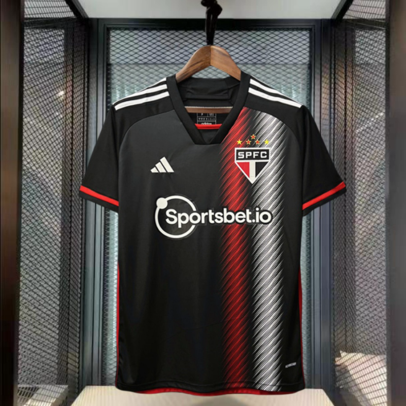 Camisa São Paulo Visitante Preta | Ano 23/24 | Torcedor