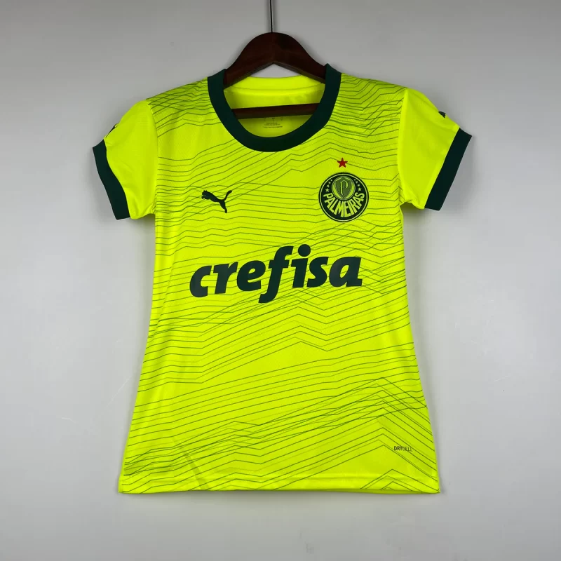 Camisa Feminina Palmeiras Visitante | Ano 23/24 | Torcedor