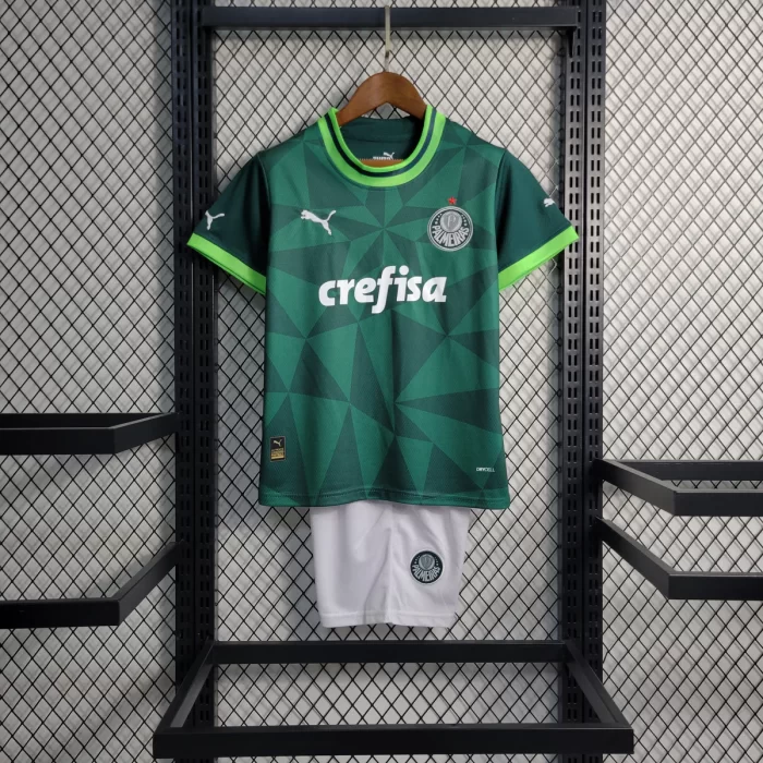 Conjunto Infantil Palmeiras Home | Ano 23/24